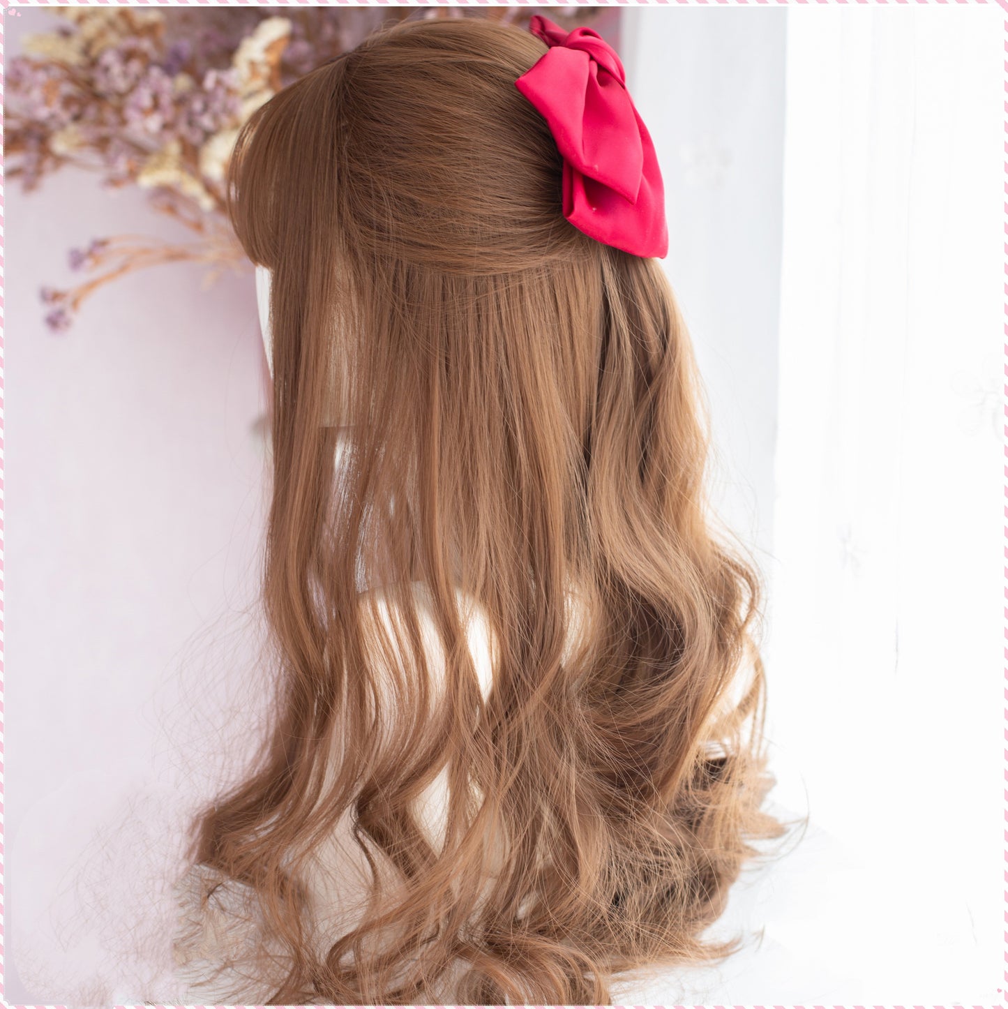 Free Shipping For Hivava Lolita Long Curly Brown Wig