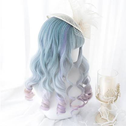 Free Shipping For Hivava Sweet Gradient Color Long Curly Wig