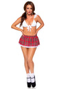 Free Shipping For 2 Piece Easy A School Girl Costume Set