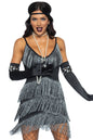 Free Shipping For 2 Piece Flapper Costume Set