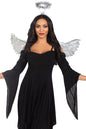 Free Shipping For 2 Piece Metallic Angel Wings And Tinsel Halo Headband