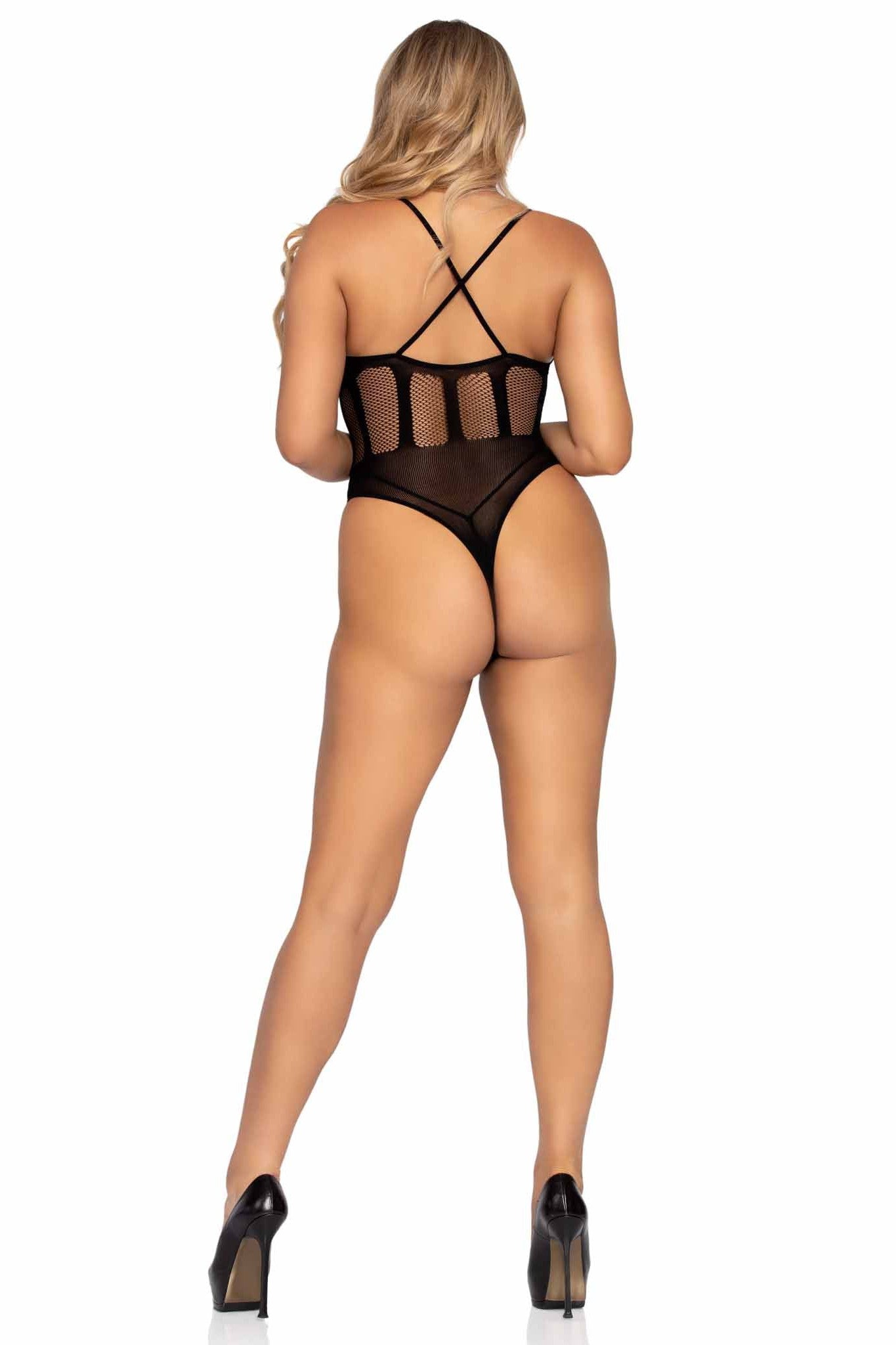 Free Shipping For 2 Piece Net & Opaque Bodysuit & Matching Skirt