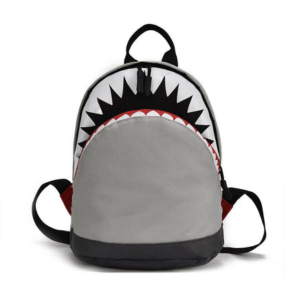 Cute Baby School Bag Cartoon Shark Backpack Student Boy Girl Universal Casual Shoulder Bag