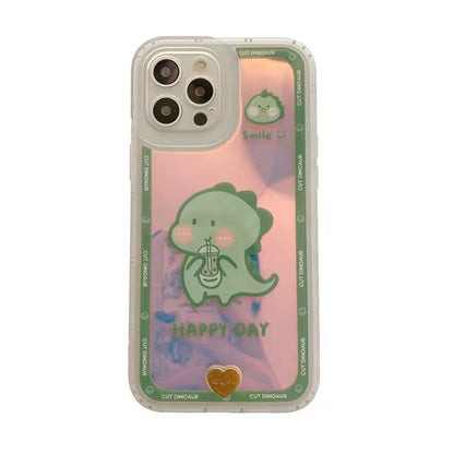 Free Shipping For  Laser Crocodile Cartoon Phone Case For iPhone13, iPhone13pro, iphone13promax