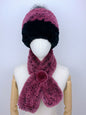 Winter Real Rabbit Fur Hat & Scarf - Warm & Stylish