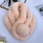 Winter Real Rabbit Fur Scarf - Cozy & Stylish