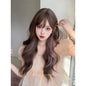 Free Shipping For Hivava Casual Series Soft Brown With Pink Wig