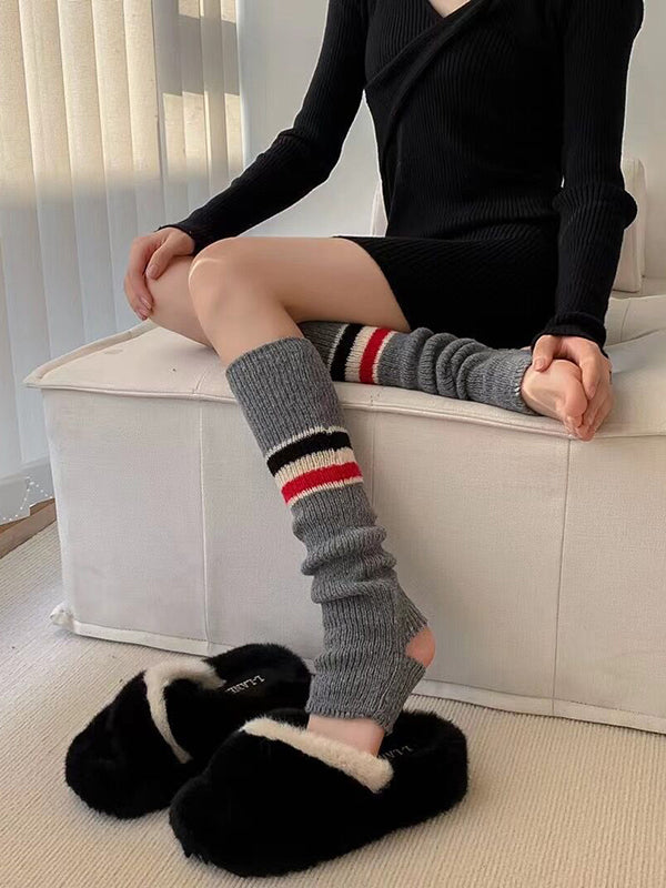 New Fashion Leisure Fashion Striped Leg Warmers Accessories-Homeundewear