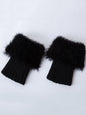 Simple Keep Warm Solid Color Leg Warmers Accessories-Homeunderwear