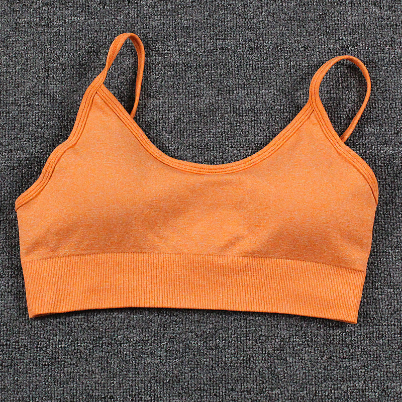 One-Piece Seamless Sports Bra