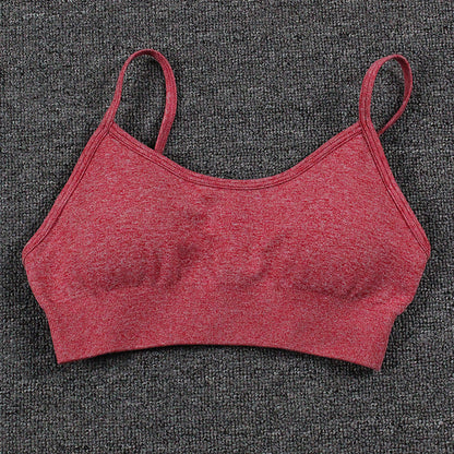 One-Piece Seamless Sports Bra