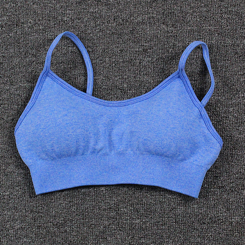 One-Piece Seamless Sports Bra