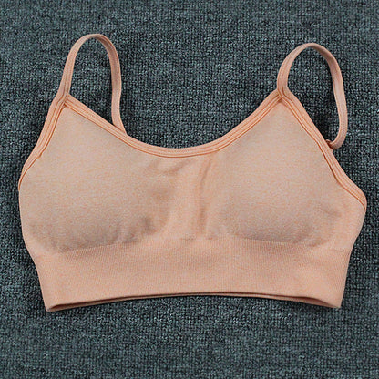 One-Piece Seamless Sports Bra