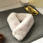 Women's Winter Real Rabbit Fur Thick Warm Scarf - New Korean Style