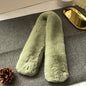 Women's Winter Real Rabbit Fur Thick Warm Scarf - New Korean Style