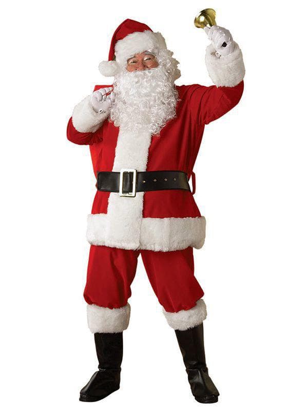 Free Shipping For Adult XX-Large Regal Plush Santa Suit Costume