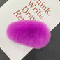 Cute Real Rabbit Fur Hair Clips - Sweet & Trendy