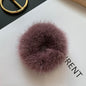 Cute Mink Fur Hairband - Winter Hair Accessory