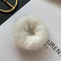 Cute Mink Fur Hairband - Winter Hair Accessory