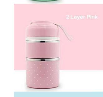 Free Shipping ForCute Japanese Thermal Lunch Box Leak-Proof Stainless Steel Bento Box Kids Portable Picnic School Food Container Drop Shipping