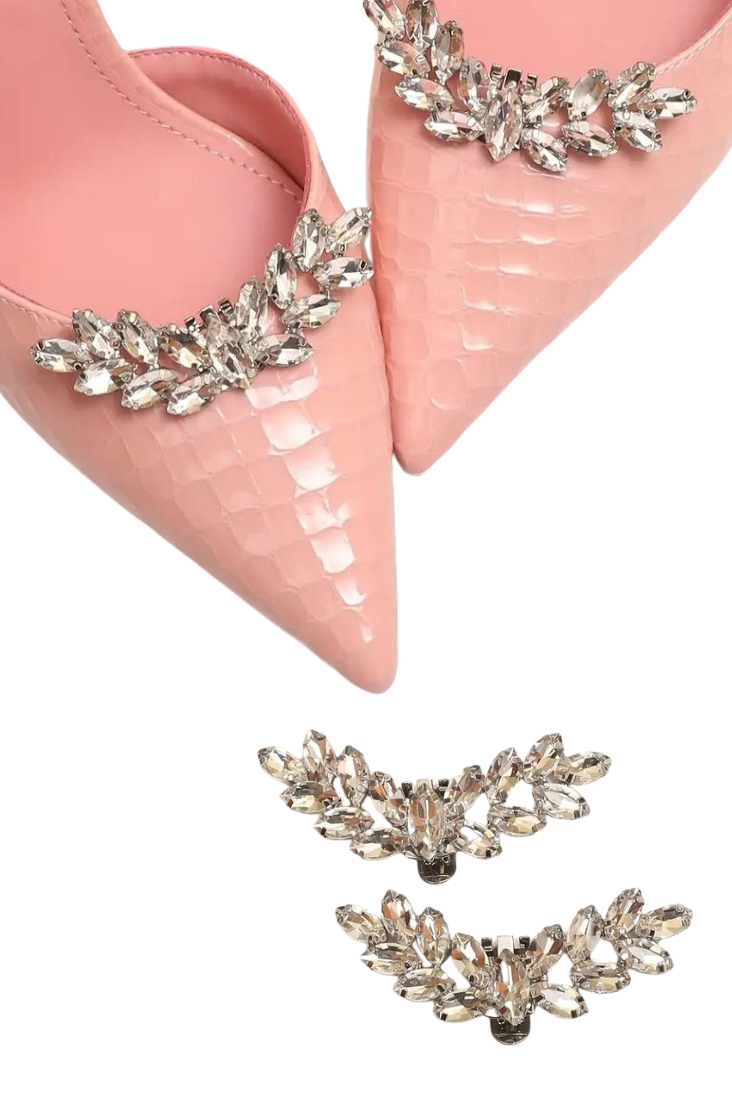 Free Shipping For Crystal Shoe Clips