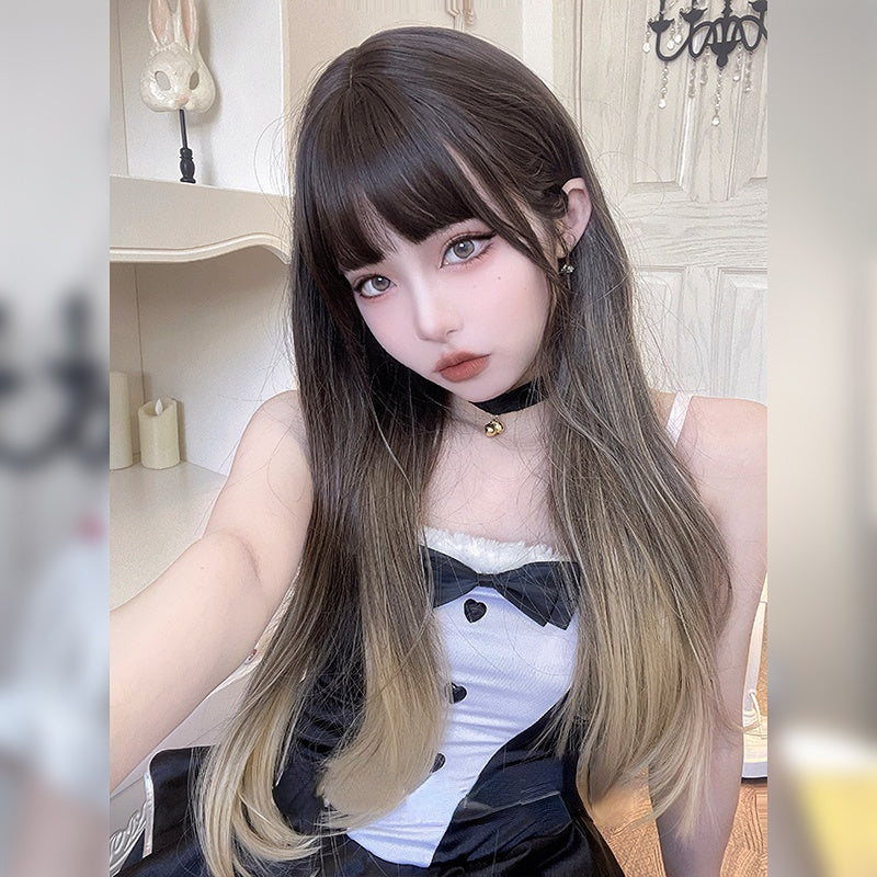 Free Shipping For Hivava Lana Harajuku Long Ombre Lolita WIg