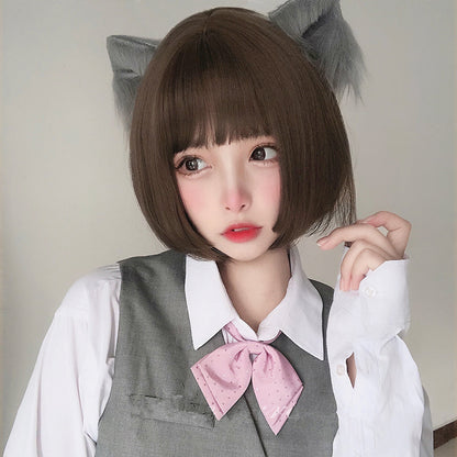 Free Shipping For Hivava Kawaii Lolita Short Straight Wig