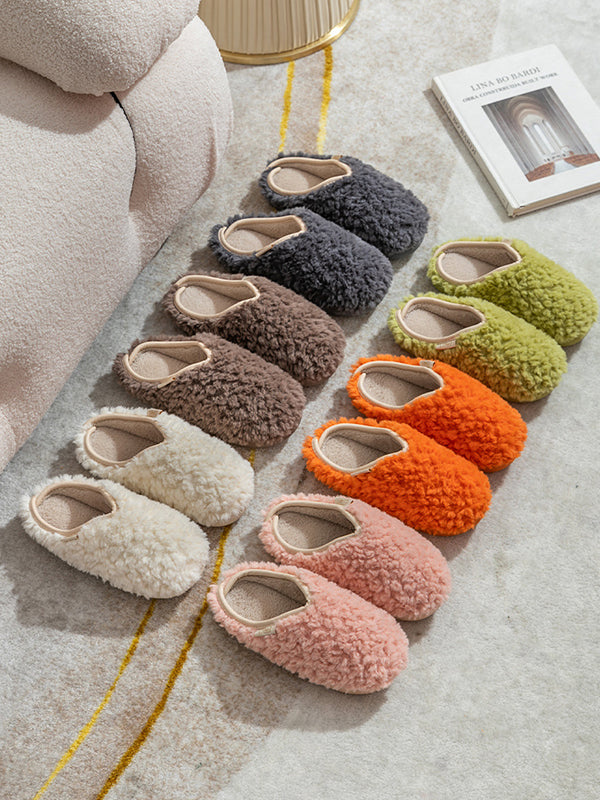 Home Wear Non-Slip Keep Warm Slippers-Homeunderwear