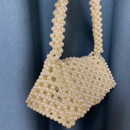 Fashion Hadmade Customize Pearl Baguette Bags