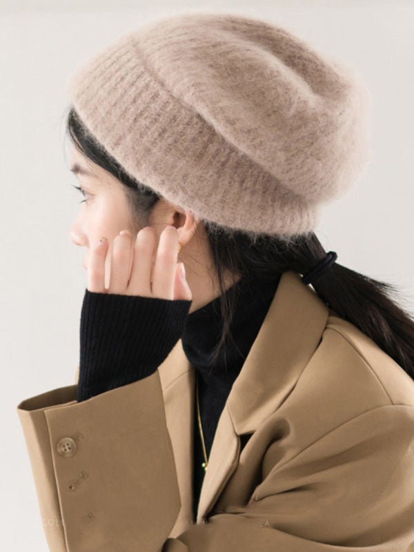 New Fashion Casual Keep Warm Solid Color Hats&Caps-Homeundewear