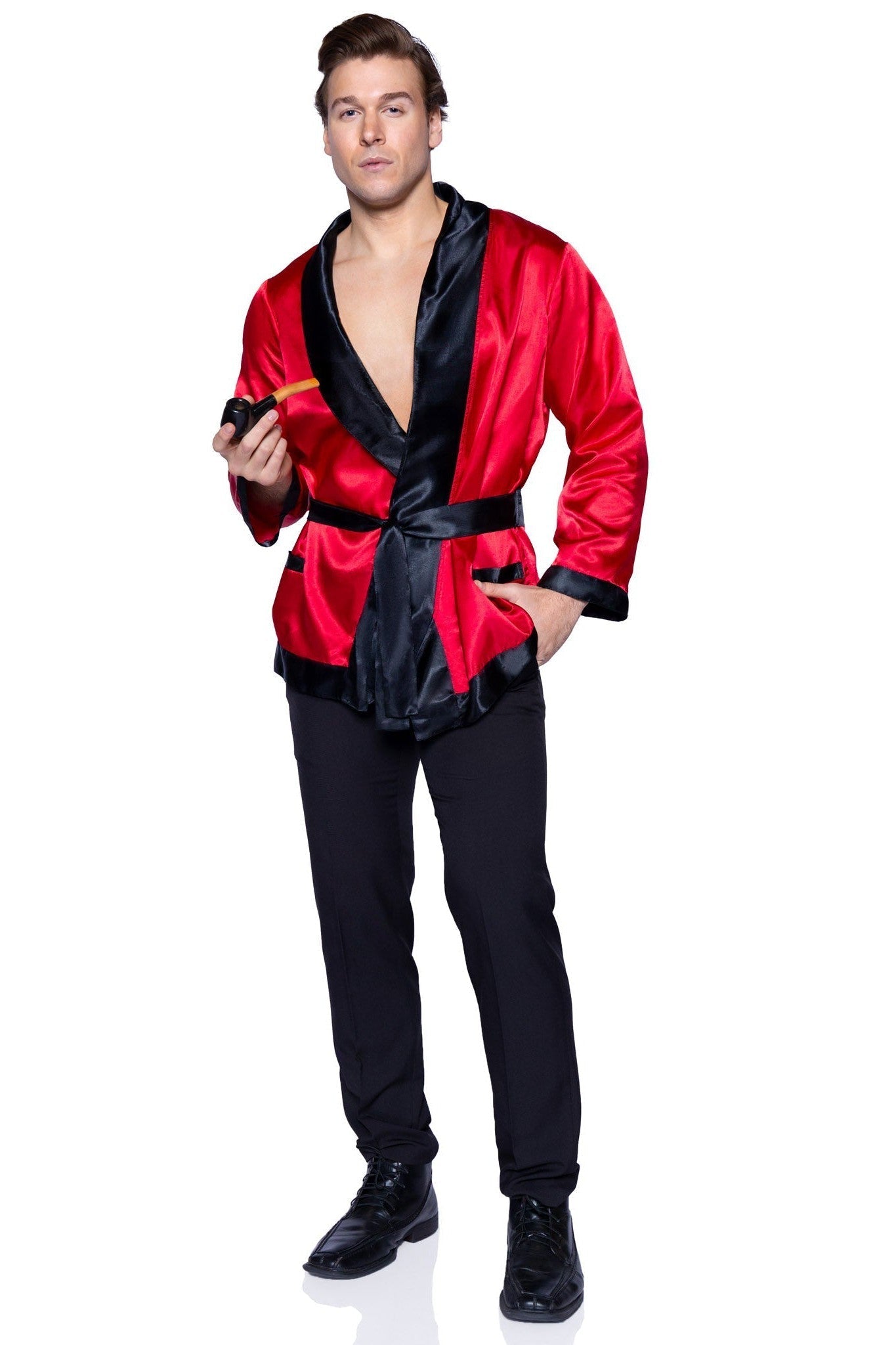 Free Shipping For 3 Piece Cigarette Smoke Jacket, Belt And Pipe