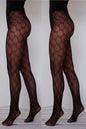 Free Shipping For Fashion Pattern Tights - Black