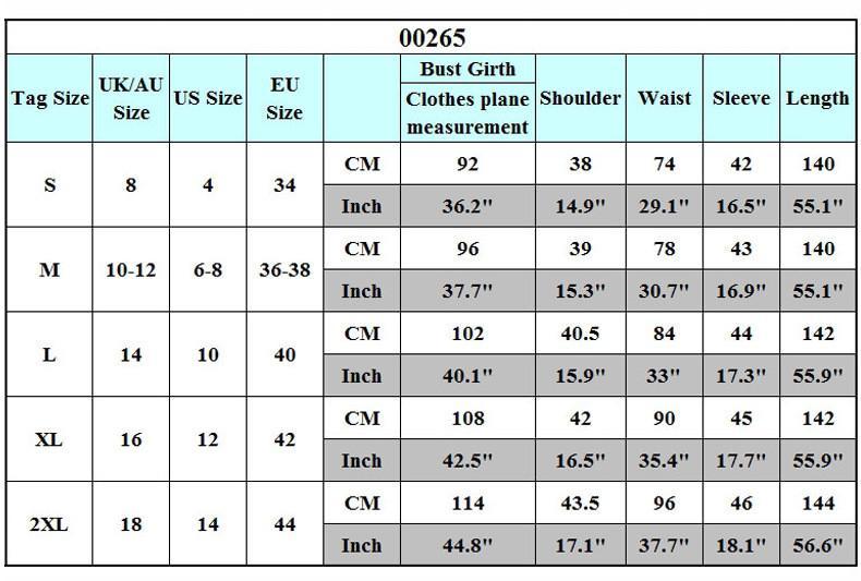 Clearance Slim Pure Color 3/4 Sleeves Pleated Long Maxi Dress