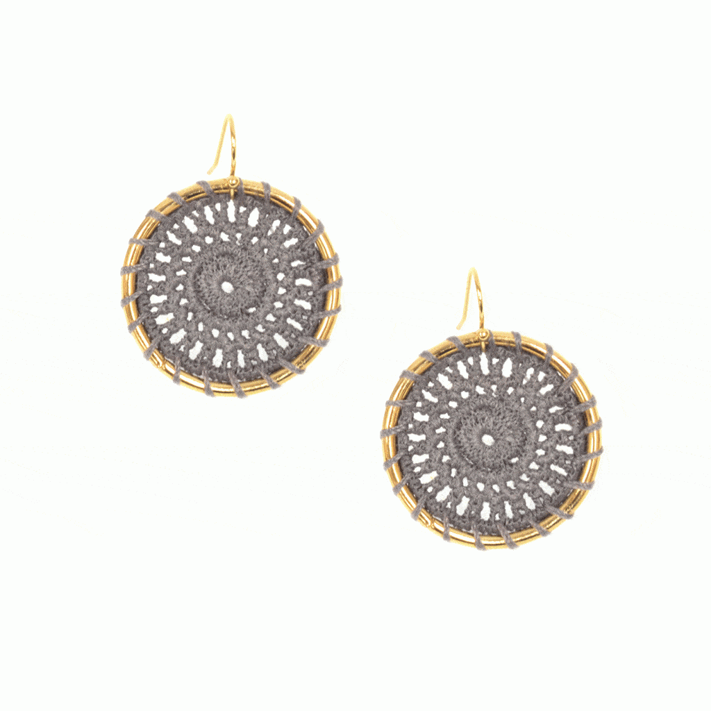 Free Shipping For Crochet Hoop Earrings