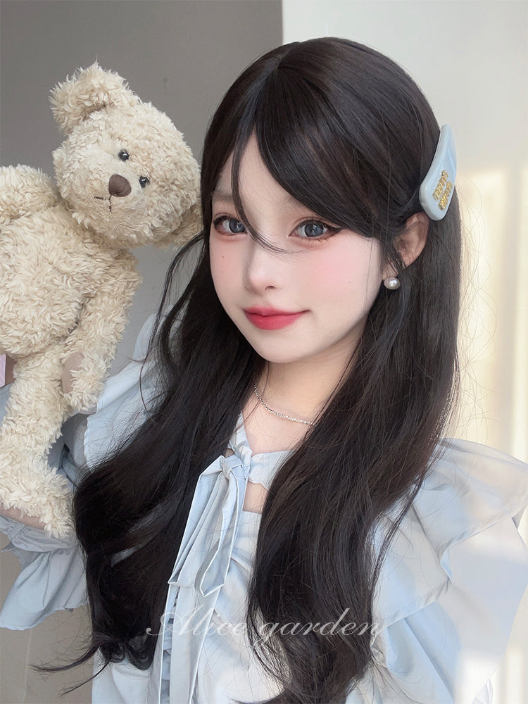 Free Shipping For Hivava Snow White Chocolate Brown Lolita Wig