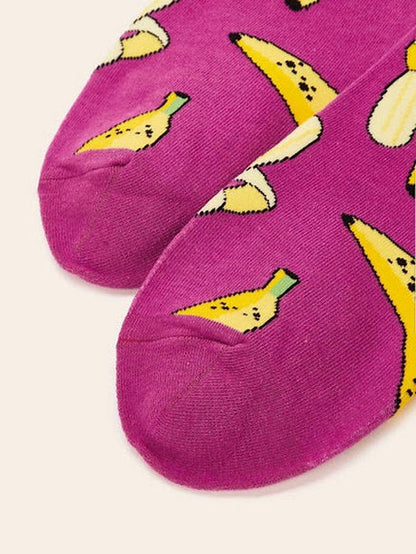 Free Shipping For Unisex Banana Design Socks