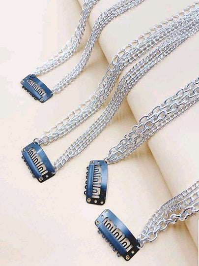 Free Shipping For 4 Pcs Chain Hair Jewelry