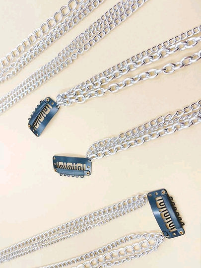 Free Shipping For 4 Pcs Chain Hair Jewelry