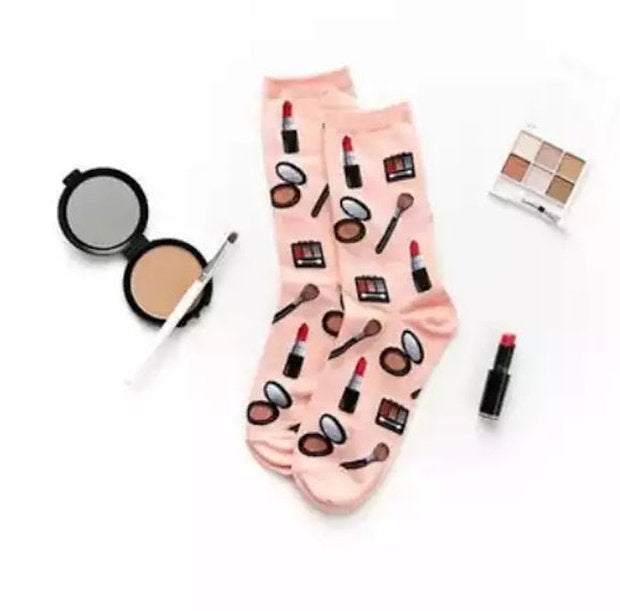 Free Shipping For Women Design Makeup Socks