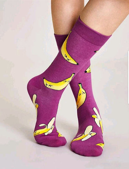 Free Shipping For Unisex Banana Design Socks