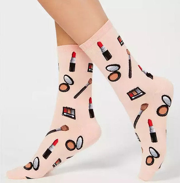 Free Shipping For Women Design Makeup Socks