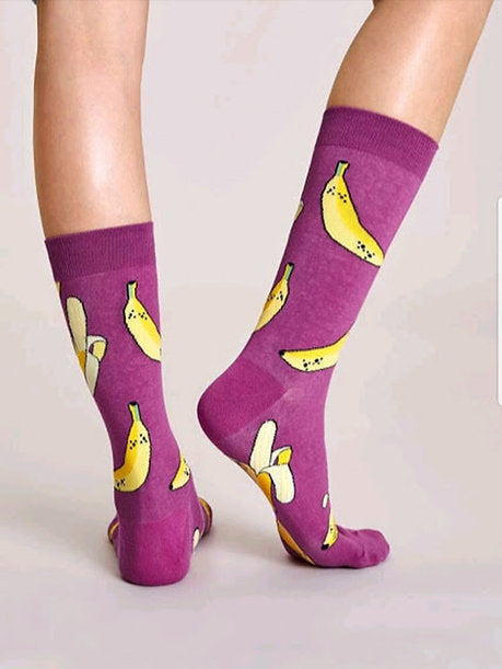 Free Shipping For Unisex Banana Design Socks