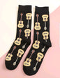 Free Shipping For Unisex Guitar Design Socks