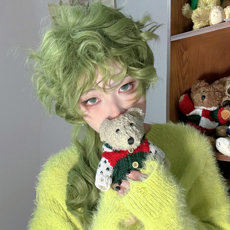 Free Shipping For Hivava Ouji Green Wig