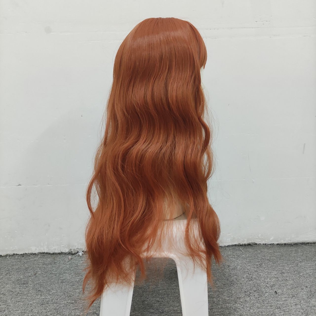 Free Shipping For Hivava Lolita Pumpkin Long Curly Wig