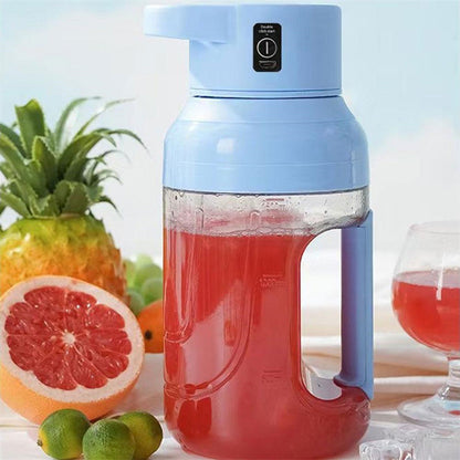 Free Shipping ForNew Arrival Summer Electric Juicer Portable Large Capacity 1500ml Juice USB Rechargeable Electric Portable Blender Kitchen Gadgets