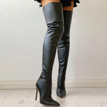 Autumn And Winter New European and American Fashion Knee  Women's Boots