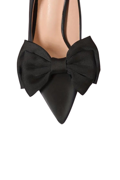 Free Shipping For Bow Shoe Clips - Black