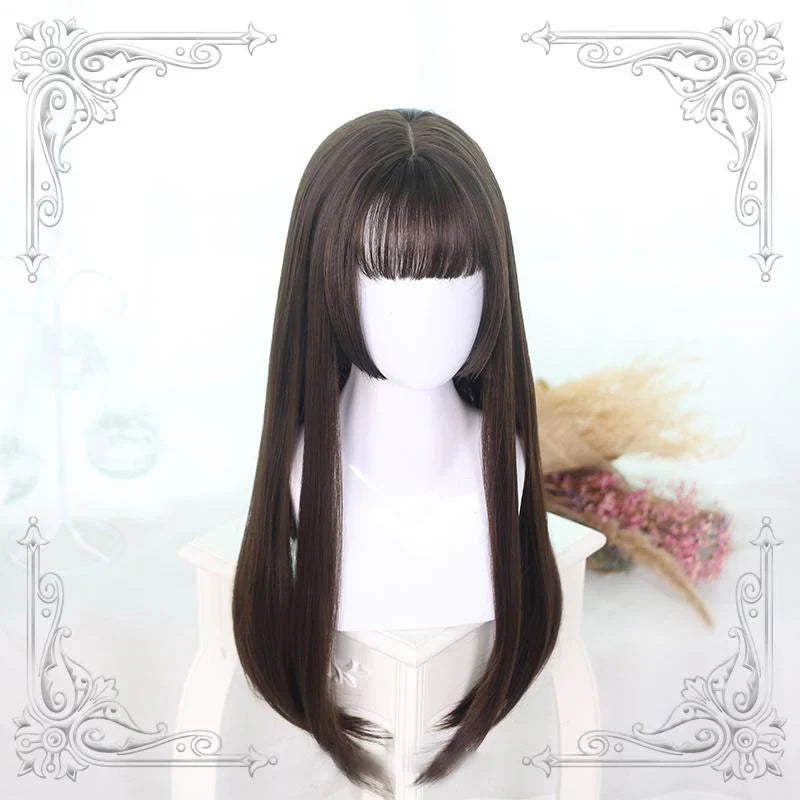 Free Shipping For Hivava Sweet Hime Cut Long Wig