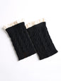 Original Creation Keep Warm Hollow Jacquard Leg Warmers Accessories-Homeunderwear